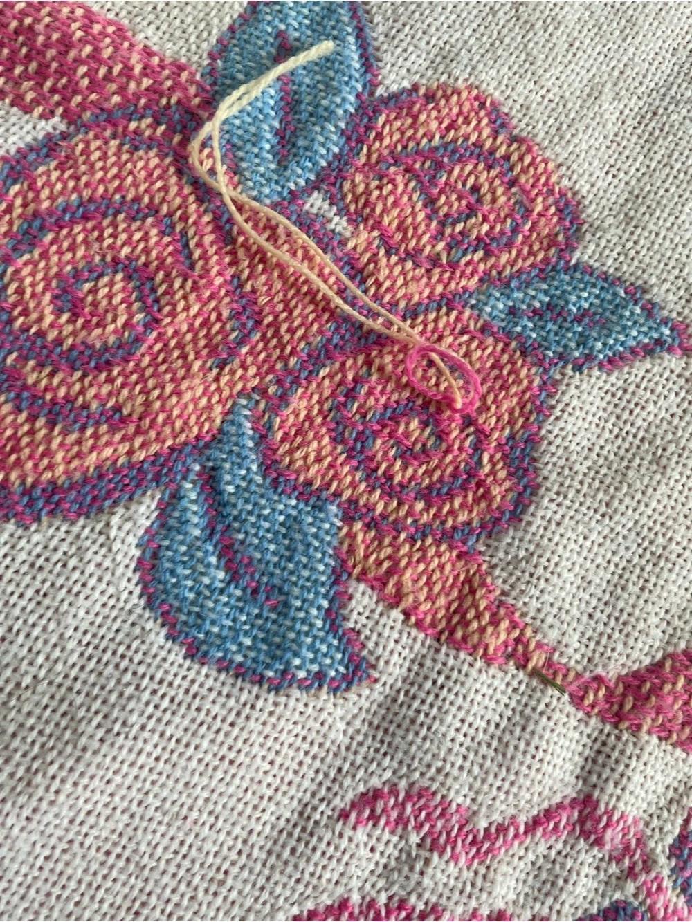 Vintage Barbie tapestry Throw Blanket